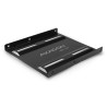 AXAGON RHD-125B, kovový rámeček pro 1x 2.5" HDD/SSD do 3.5" pozice, černý