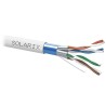 Instalační kabel Solarix CAT6A FFTP LSOH Dca-s2,d2,a1 500m/cívka SXKD-6A-FFTP-LSOH