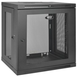 Skříň SmartRack 12U, Š 600mm, Hl 450mm, hloubka pro přepínače, montáž na stěnu