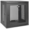 Skříň SmartRack 12U, Š 600mm, Hl 450mm, hloubka pro přepínače, montáž na stěnu