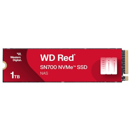 WD RED SSD NVMe 1TB PCIe SN700 Powered by SanDisk, Geb3 8GB/s, (R:3430/W:3000 MB/s) TBW 2000
