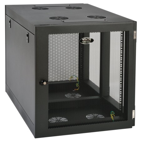 Skříň SmartRack 12U, Š 920mm, Hl 630mm, hloubka pro servery, montáž na stěnu