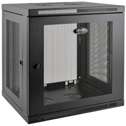 Skříň SmartRack 12U, Mini Rack, Š 600mm, Hl 550mm, hloubka pro přepínače, montáž na stěnu
