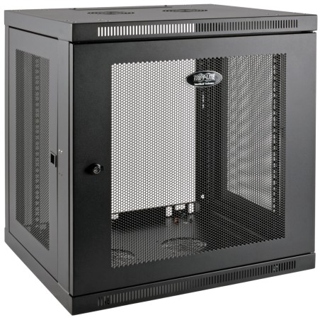 Skříň SmartRack 12U, Mini Rack, Š 600mm, Hl 550mm, hloubka pro přepínače, montáž na stěnu