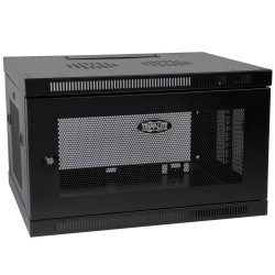 Skříň SmartRack 6U, Mini Rack, Š 600mm, Hl 550mm, hloubka pro přepínače, montáž na stěnu