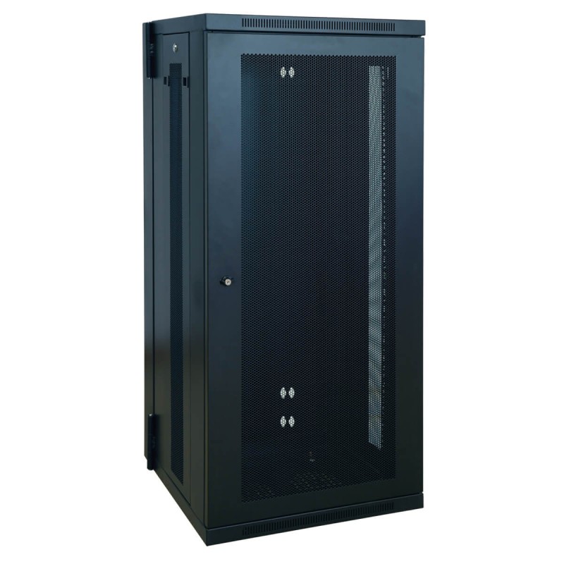 Skříň SmartRack 26U, Š 600mm, Hl 550mm, hloubka pro přepínače, montáž na stěnu