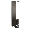 Kabelový manažer vertikální SmartRack 12 (30.48cm), kabelový kanál s výřezy pro kabely a krytem