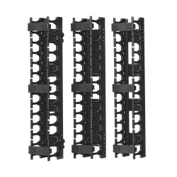 Kabelový manažer vertikální SmartRack 3 (7.62cm), kabelový kanál s výřezy pro kabely