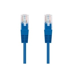 C-TECH kabel patchcord Cat5e, UTP, modrý, 0,25m
