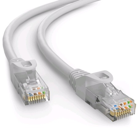C-TECH kabel patchcord Cat6e, UTP, šedý, 0,25m