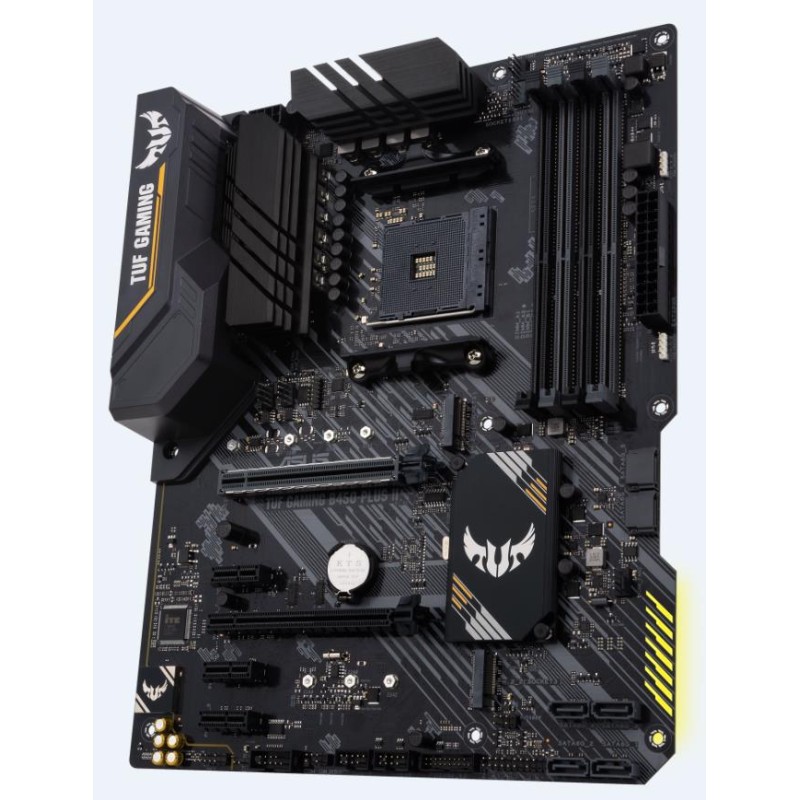 ASUS MB Sc AM4 TUF GAMING B450-PLUS II, AMD B450, 4xDDR4, 1xDP, 1xHDMI