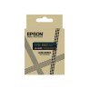 Epson zásobník se štítky – saténový pásek, LK-4HKK, zlatá / námořnická modrá, 12 mm (5 m)