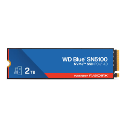 WD BLUE SSD NVMe 2TB PCIe SN5100 Powered by SanDisk, Gen4, (R:5150, W:4850MB/s)