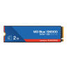 WD BLUE SSD NVMe 2TB PCIe SN5100 Powered by SanDisk, Gen4, (R:5150, W:4850MB/s)