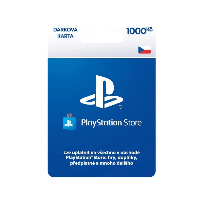 PlayStation Live Cards 1000Kč Hang pro CZ PS Store