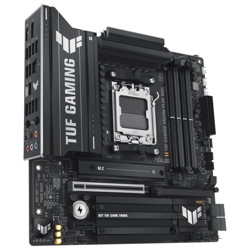 ASUS MB Sc AM5 TUF GAMING B850M-PLUS WIFI, AMD B850, 4xDDR5, 1xDP, 1xHDMI, WiFi, mATX