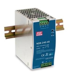 MEANWELL - NDR-240-48 - Průmyslový napájecí spínaný zdroj 48V 240W na DIN