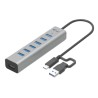 i-tec USB-C Charging Metal HUB 7 Port