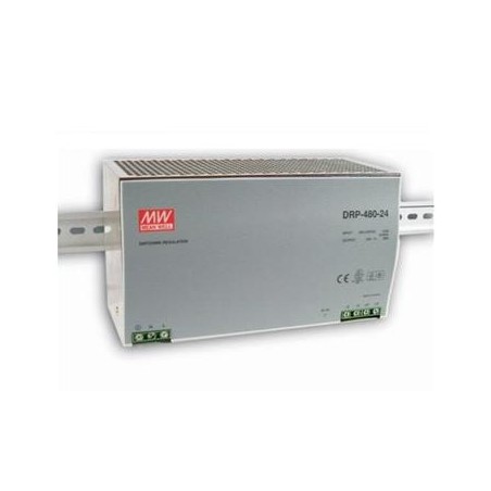 MEANWELL - NDR-480-48 - Průmyslový napájecí spínaný zdroj 48V 480W na DIN