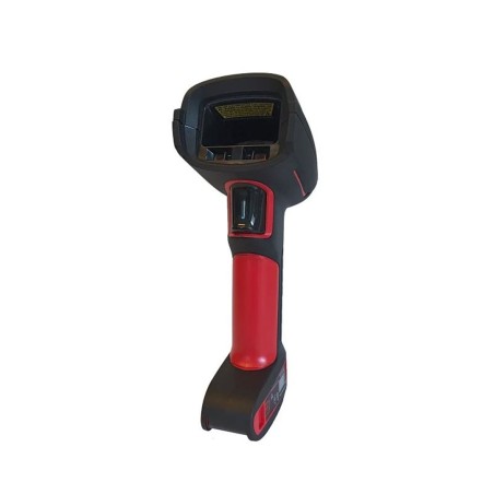Scanner: Tethered. Ultra rugged/industrial. 1D, PDF417, 2D, SR, with vibration. Red Scanner. (cables not included)