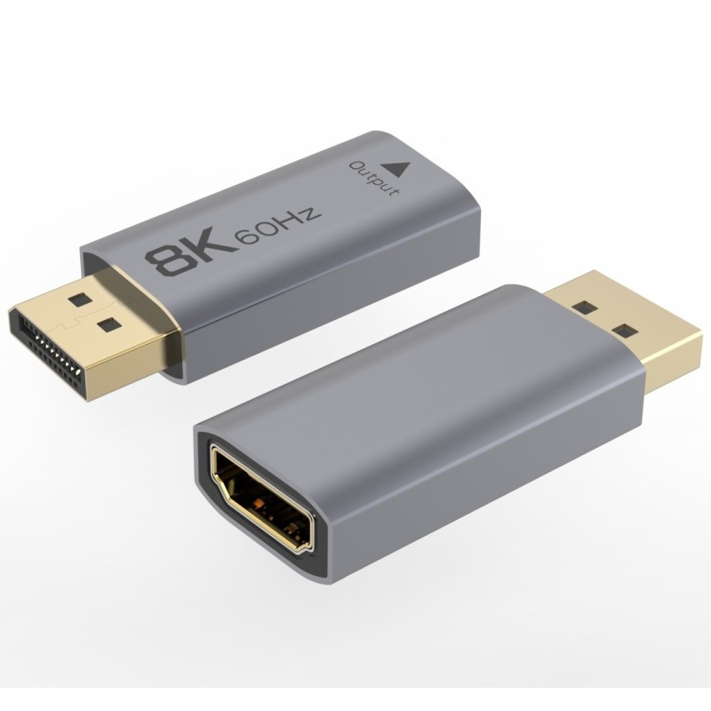 PremiumCord adaptér DisplayPort - HDMI, 8K@60Hz, 4K@144Hz Male/Female, pozlacené