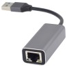 PremiumCord adaptér USB3.0 - LAN RJ45 ETHERNET 10/100/1000 MBIT Aluminium