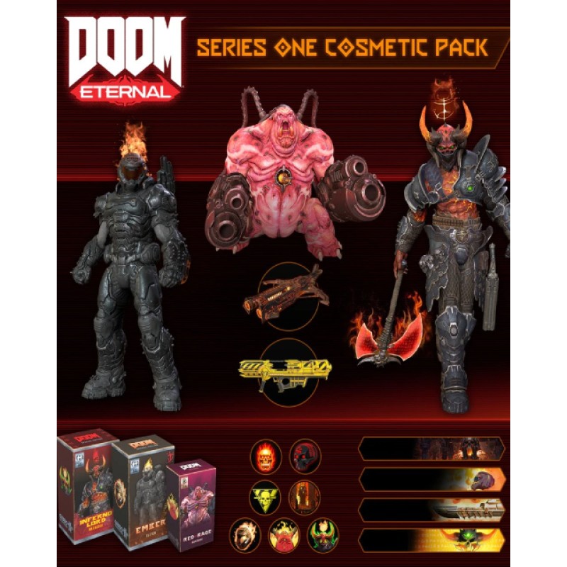 DOOM Eternal Series One Cosmetic Pack – hra pro Nintendo Switch (elektronická licence)