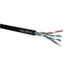 Instalační kabel Solarix venkovní UTP, Cat5E, drát, PE, box 100m