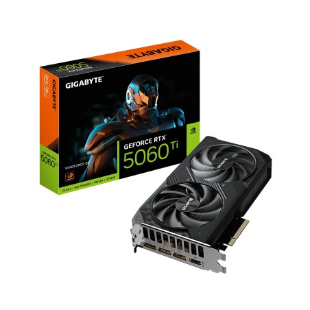 GIGABYTE VGA NVIDIA GeForce RTX 5060 Ti WINDFORCE 8G, 8G GDDR7, 3xDP, 1xHDMI