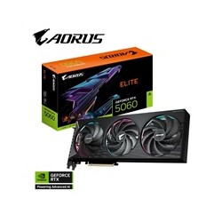 GIGABYTE VGA NVIDIA GeForce RTX 5060 AORUS ELITE 8G, 8G GDDR7, 3xDP, 1xHDMI