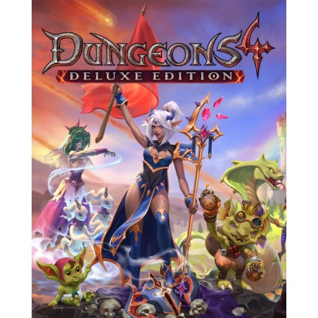 Dungeons 4 Deluxe Edition – hra pro PC (elektronická licence)
