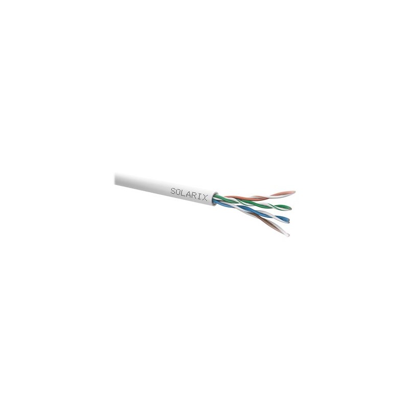 Instalační kabel Solarix CAT5E UTP PVC Eca 100m/box SXKD-5E-UTP-PVC