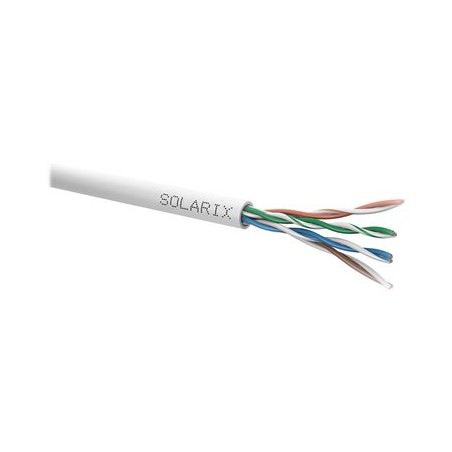 Instalační kabel Solarix CAT5E UTP PVC Eca 100m/box SXKD-5E-UTP-PVC