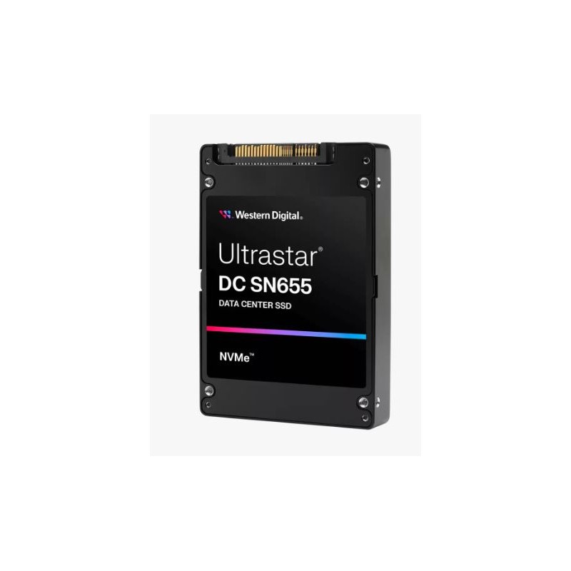 WD Ultrastar SN655/15,36TB/SSD/U 3.15/Černá/5R