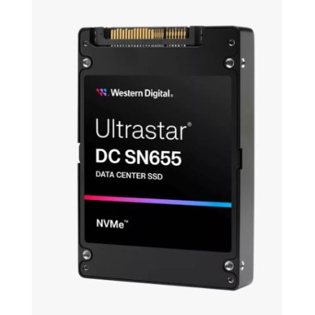 WD Ultrastar SN655/15,36TB/SSD/U 3.15/Černá/5R