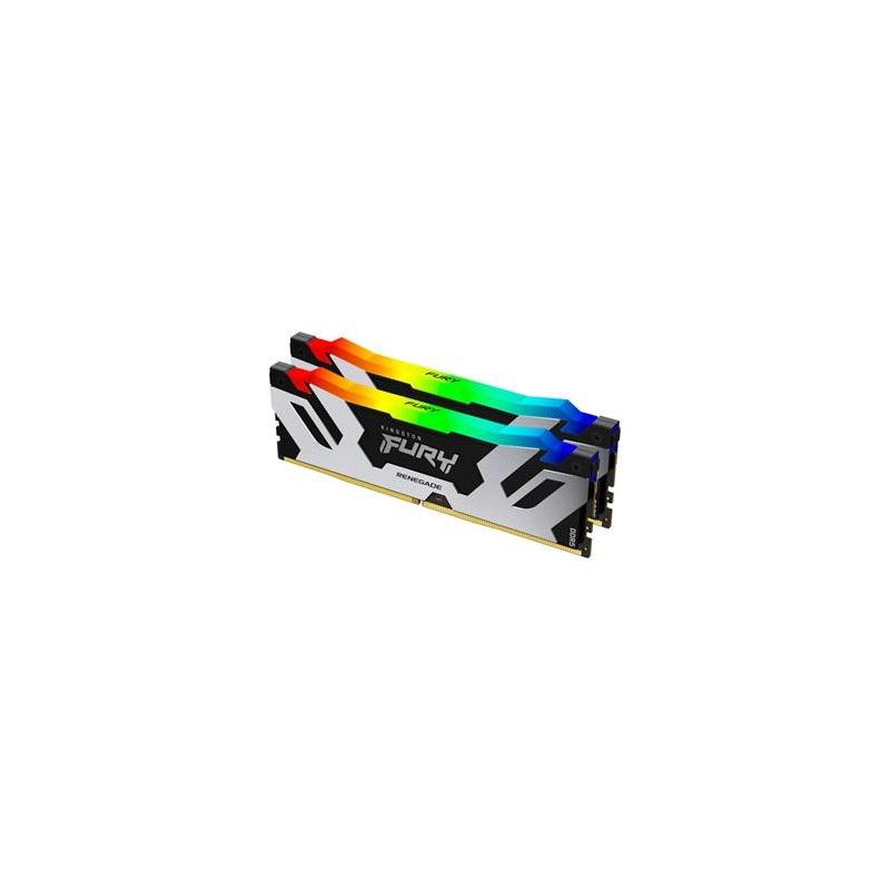 Kingston FURY Renegade/DDR5/32GB/6400MHz/CL32/2x16GB/RGB/Black/Silv