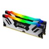 Kingston FURY Renegade/DDR5/32GB/6400MHz/CL32/2x16GB/RGB/Black/Silv