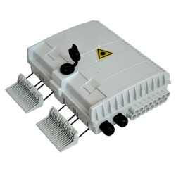 FTTH Box velký, 16xSC, LC, E2000, plast