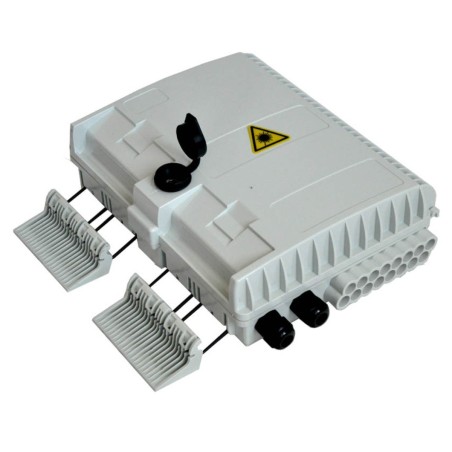 FTTH Box velký, 16xSC, LC, E2000, plast