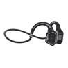 EVOLVEO bezdrátová sluchátka BoneSwim MP3 16GB, na lícní kosti, šedá