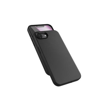Epico Mag+ kožený kryt iPhone 16e/17e černá