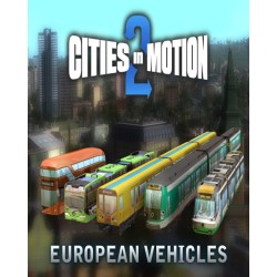 Cities in Motion 2 European Vehicle Pack – herní rozšíření pro PC (elektronická licence)