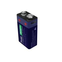TRUST USB-C RECHARGEABLE BATTERY - 9V