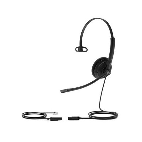 Yealink YHS34 Lite Mono náhlavní souprava na jedno ucho s QD-RJ9 konektory