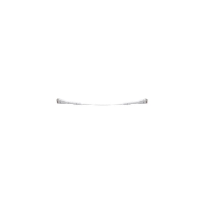 Ubiquiti U-Cable-Patch-RJ45-50, 0,1m (0,22 s konektory), Cat6, bílý (50ks)