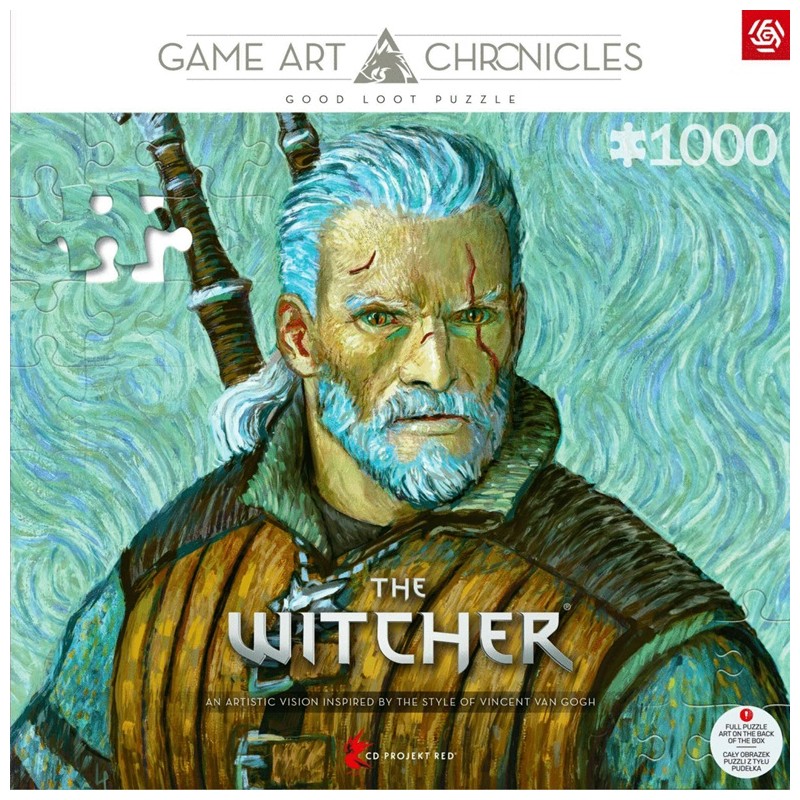 GOODLOOT GLO Game Art: The Witcher Geralt Van GOGH