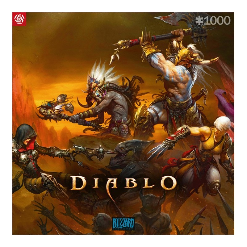 GLO GAMING PUZZLE: DIABLO HEROES BATTLE