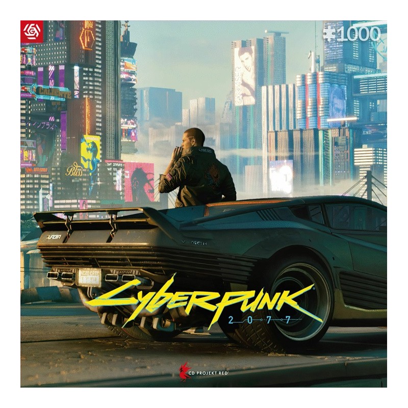 GOODLOOT GLO Gaming Puzzle: Cyberpunk 2077 Mercenary Rise