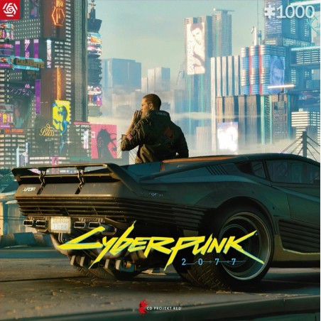 GOODLOOT GLO Gaming Puzzle: Cyberpunk 2077 Mercenary Rise