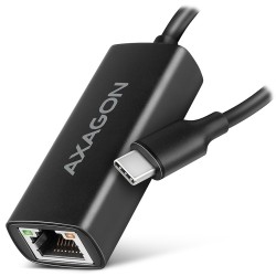 AXAGON ADE-ARC, USB-C 3.2 Gen 1 - Gigabit Ethernet síťová karta, Realtek 8153, auto instal